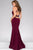Beaded High Neck Prom Dress 45034