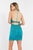 Rachel Allan Short - 4510 Two-Piece Beaded Jersey Short Dress in Blue