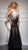 Clarisse - Sleeveless Beaded Floral Trumpet Gown 4513 In White and Black