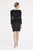 Saboroma - 4517 Long Sleeve V-neck Sheath Dress In Black