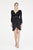 Saboroma - 4517 Long Sleeve V-neck Sheath Dress In Black