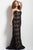 45192 Beaded Lace Sheath Dress