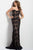 45192 Beaded Lace Sheath Dress