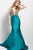 45247 Stunning Plunging Neckline Embellished Mermaid Dress