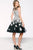 Floral Embellished Short Dress 41953
