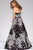 Strapless Embroidered Prom Ballgown 45523