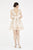 Saboroma - 4565 Applique Deep V-neck A-line Dress In Pink