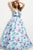 45735 Floral Printed Sweetheart Ballgown