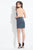 Rachel Allan Short - 4577 Plunging Choker Dress with Bomber Jacket in Gray and Silver