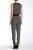 Adrianna Papell - Crossover Graphic Jumpsuit 16PD10320 in Black and White