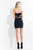 Rachel Allan Short - 4578 Two-Piece Short Dress with Jacket in Black