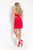 Rachel Allan Short - 4578 Two-Piece Short Dress with Jacket in Red