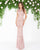 Mac Duggal - 4579D Cap Sleeve Illusion Jewel Sequined Gown In Pink