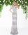 Mac Duggal - 4579D Cap Sleeve Illusion Jewel Sequined Gown In Silver