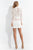 Rachel Allan Short - 4579 Haltered Short Dress with Lace Jacket in Pink and White