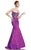 Johnathan Kayne - 458 Jewel Adorned Strapless Gown in Pink