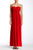 Jessica Simpson - JS3V5116 Front Twist Maxi Dress in Red