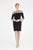 Saboroma - 4582 Beaded Off-Shoulder Cocktail Dress In Black