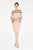 Saboroma - 4582 Beaded Off-Shoulder Cocktail Dress In Pink
