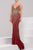 Embellished Long Jersey Prom Dress 45898