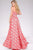 Floral Printed Long Dress 45934