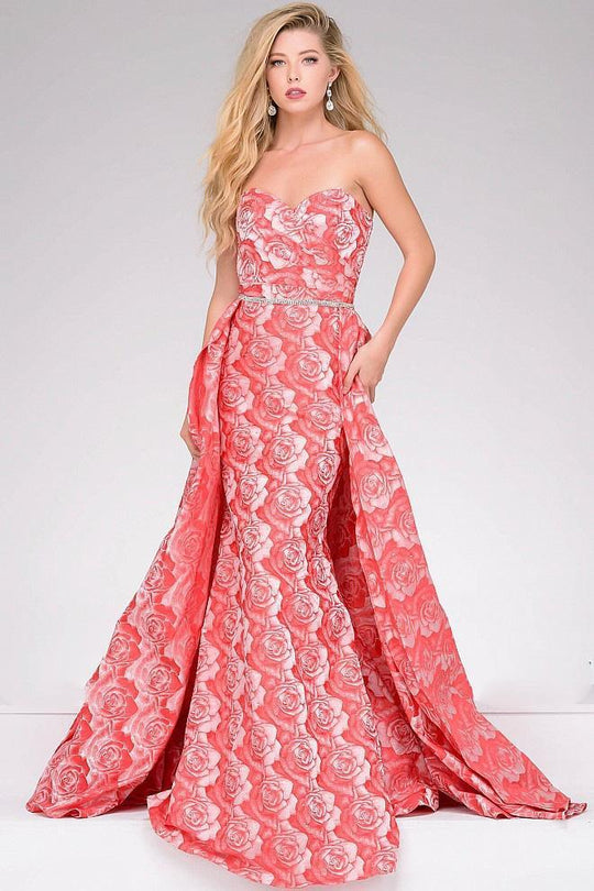 Floral Printed Long Dress 45934