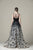 Saiid Kobeisy - RTWSS19-45 Embroidered Illusion Bateau A-line Gown