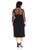 Alex Evenings - Illusion Cocktail Dress 460046 in Black