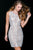 46035 Beaded Jewel Sheath Dress