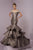 Tiffany Designs - 46075 Bejeweled Portrait Neck Mermaid Dress
