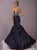 Tiffany Homecoming - Brilliantly Ornate Tiered Mermaid Long Evening Gown 46079 In Blue and  Gray