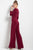 46089 Deep V-Neck Long Sleeve Jumpsuit