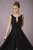Tiffany Homecoming - Elegant Beaded V-Neck Mikado Dress 46091 In Silver
