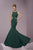 Tiffany Homecoming - Statuesque Bateau Trumpet Long Evening Gown 46092 In Red