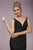 Tiffany Homecoming - Lavishly Chic Organza Mermaid Evening Gown 46093 In Black
