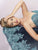 Tiffany Homecoming - 46096 Strapless Metallic Lace Mermaid Gown in Blue