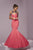 Tiffany Homecoming - Halter Beaded Shoulder Sleeve 46106  in Pink and Gray