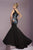 Tiffany Homecoming - Lovely One Shoulder Fitted Dress 46110 in Black and Floral