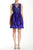 Adrianna Papell - Illusion Keyhole Dress 41909720 in Purple