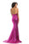 Johnathan Kayne - 461 Sequined Strapless Mermaid Gown in Pink