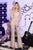 Rachel Allan - 4625 Fully Sequined Sweetheart Jumpsuit in Neutral