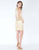 Mac Duggal - 4631M Fringe Accented High Neck Sheath Dress In Gold