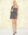 Mac Duggal Black White Red - 4639R Beaded Romper With Matching Jacket In Black
