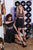 Rachel Allan - 4639 Two Piece Beaded Chiffon Off-Shoulder A-line Dress in Black