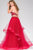 Jovani - Two-Piece Long Tulle Prom Gown 46404