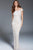 46775 Embellished Lace Off-Shoulder Sheath Dress
