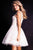 Jovani Two Piece Embroidered Short Dress 46800 - 1 pc Off White/Nude in Size 2 Available