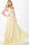 JVN31322 Bead Embellished Chiffon Dress