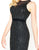 Mac Duggal - 4736R Beaded Sheer Fitted Jumpsuit in Black