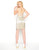 Mac Duggal - 4757R Fringed Plunging Sleeveless Cocktail Dress in Silver and Neutral